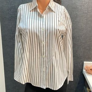 Ralph Lauren shirt.  Size: P/L.   Button down shirt w/double buttons cuffs.
